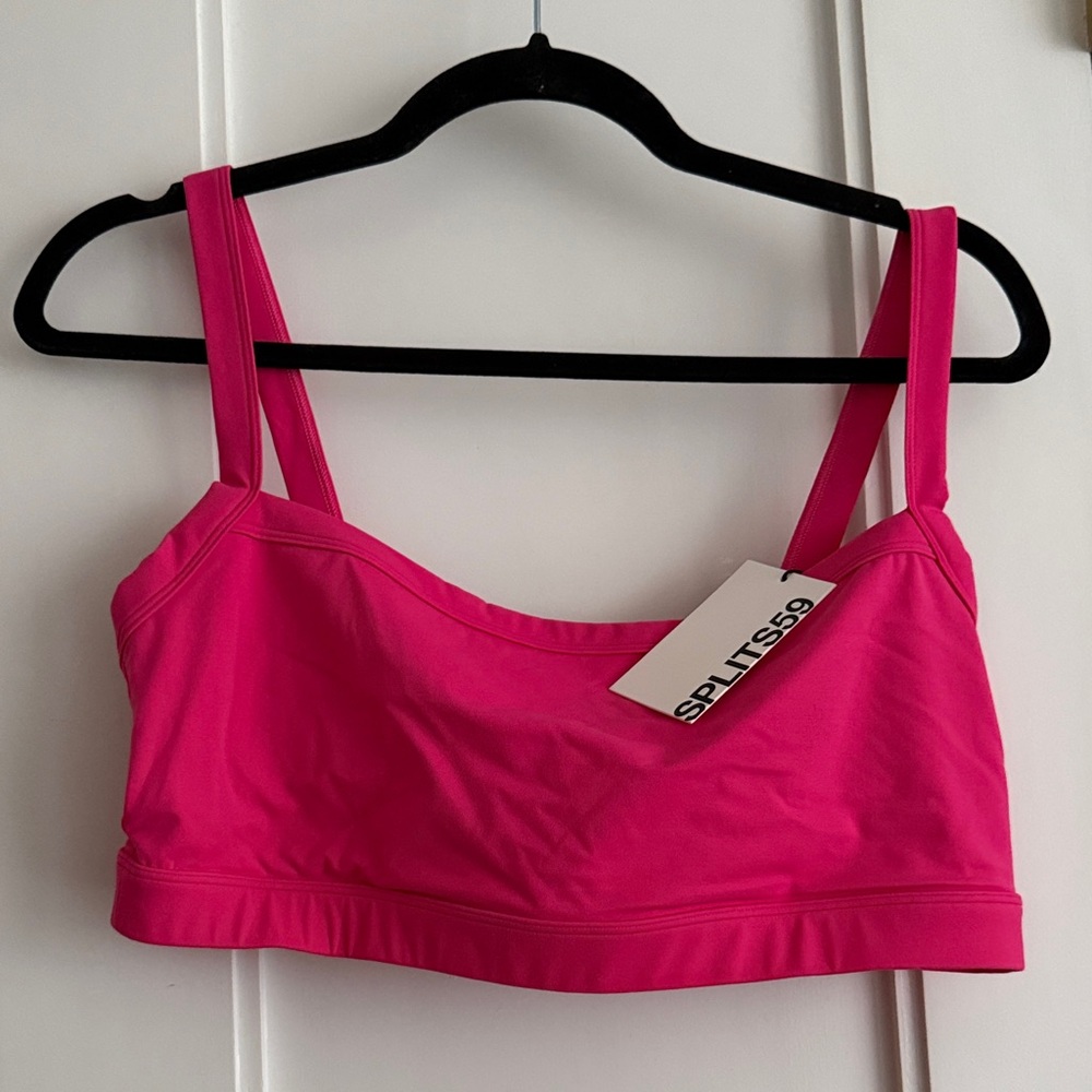 Splits59 Vibrant Pink Bandeau